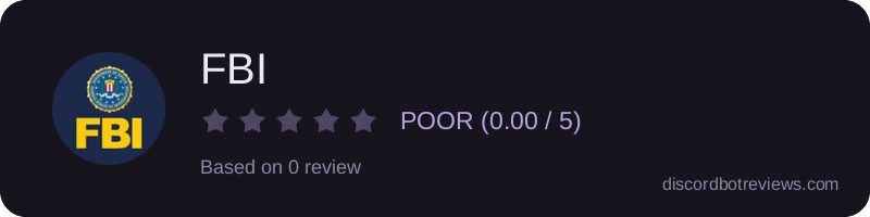 Rating widget preview for FBI