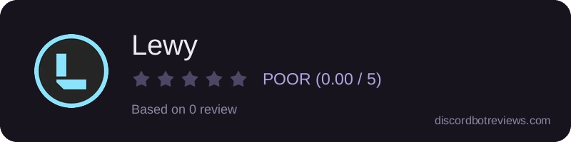 Rating banner for Lewy