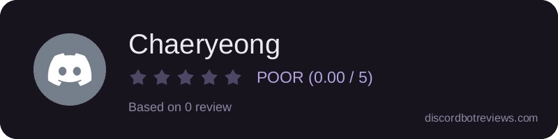 Rating banner for Chaeryeong
