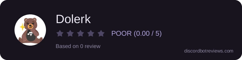Rating banner for Dolerk