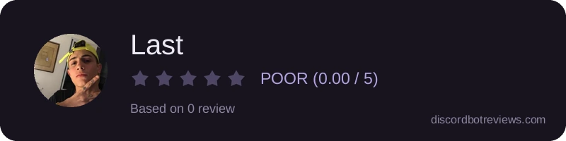 Rating widget preview for Last