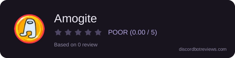 Rating widget preview for Amogite