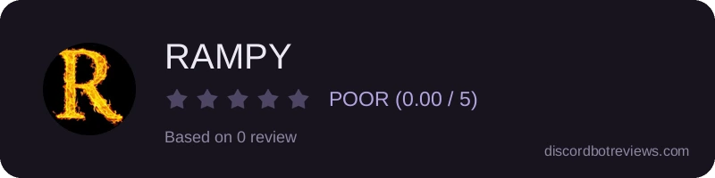 Rating banner for RAMPY 
