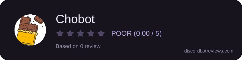 Rating widget preview for Chobot