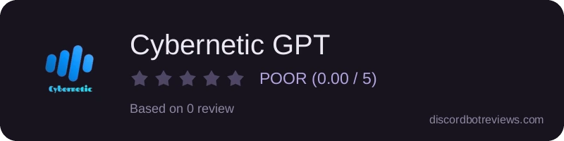 Rating widget preview for Cybernetic GPT