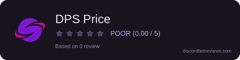 Rating banner for DPS Price