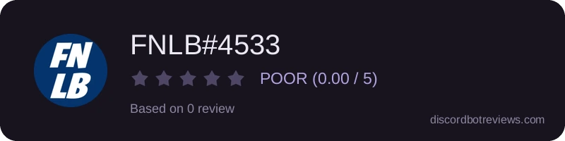 Rating widget preview for FNLB#4533