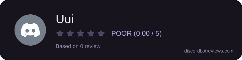 Rating widget preview for Uui