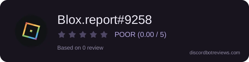 Rating widget preview for Blox.report#9258