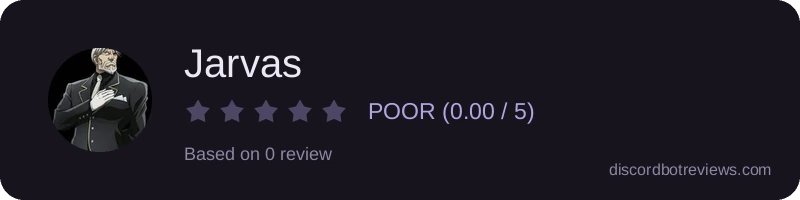 Rating banner for Jarvas 