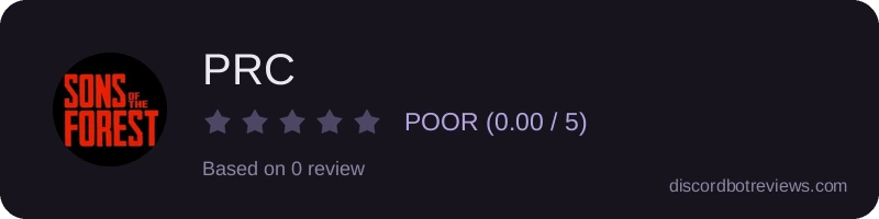 Rating widget preview for PRC