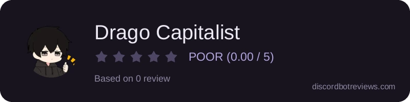 Rating widget preview for Drago Capitalist