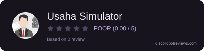 Rating banner for Usaha Simulator