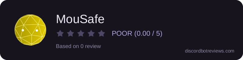 Rating widget preview for MouSafe