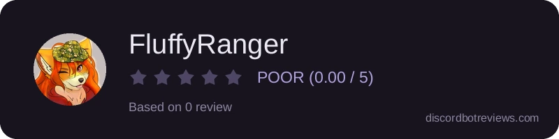 Rating widget preview for FluffyRanger