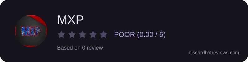 Rating widget preview for MXP