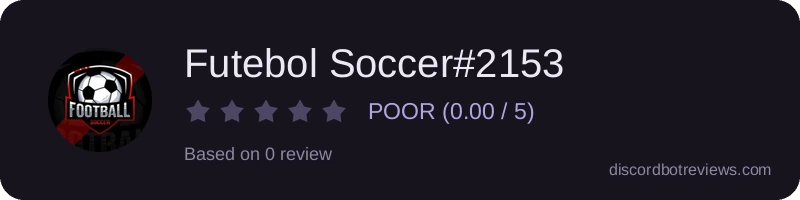 Rating widget preview for Futebol Soccer#2153