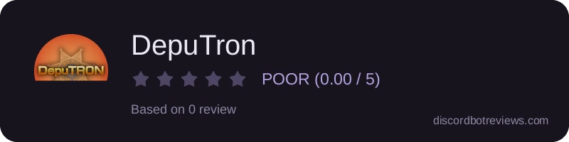 Rating banner for DepuTron
