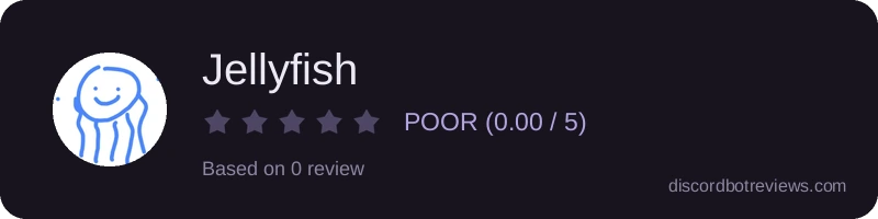 Rating widget preview for Jellyfish