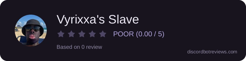 Rating widget preview for Vyrixxa's Slave