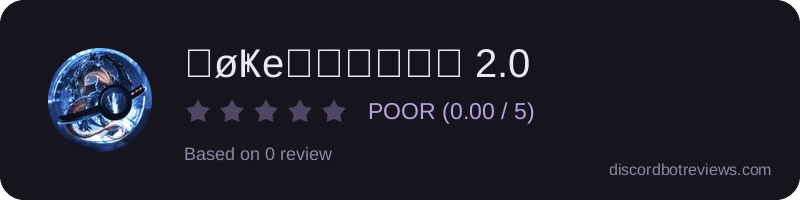 Rating widget preview for ᖘøҜe☯𝕮𝖚𝖙𝖎𝖊 2.0