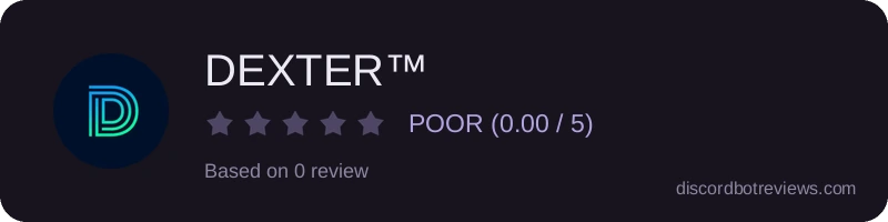 Rating banner for DEXTER™