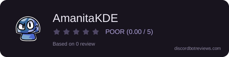 Rating widget preview for AmanitaKDE