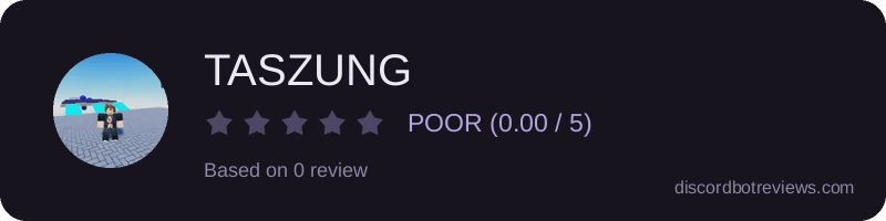 Rating widget preview for TASZUNG