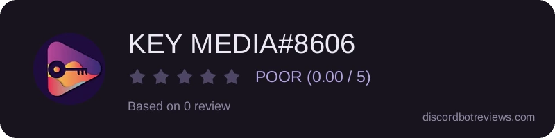 Rating widget preview for KEY MEDIA#8606