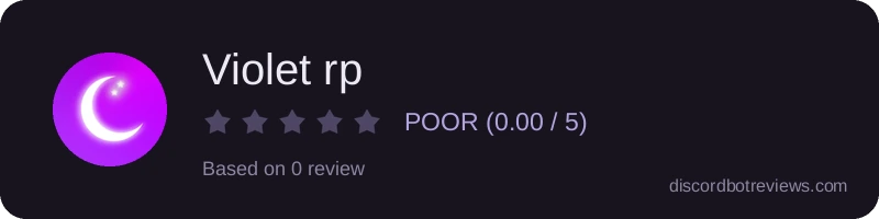 Rating widget preview for Violet rp