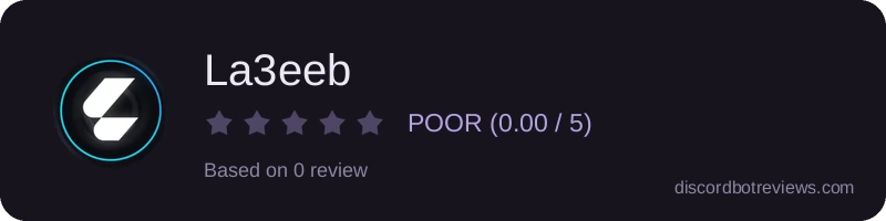 Rating widget preview for La3eeb