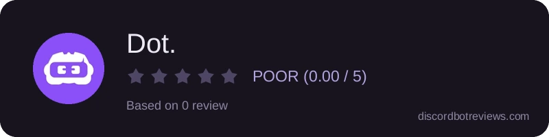 Rating banner for Dot.