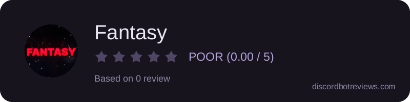 Rating widget preview for Fantasy