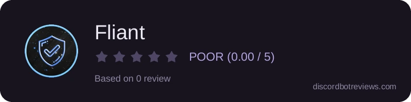 Rating widget preview for Fliant