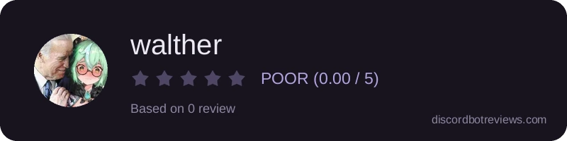 Rating widget preview for walther