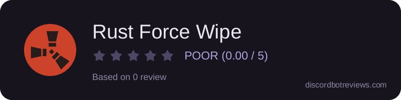 Rating banner for Rust Force Wipe
