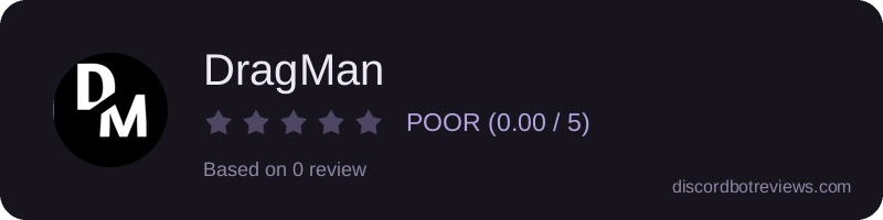 Rating widget preview for DragMan