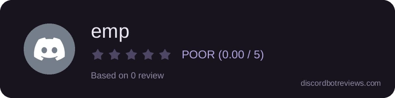 Rating widget preview for emp