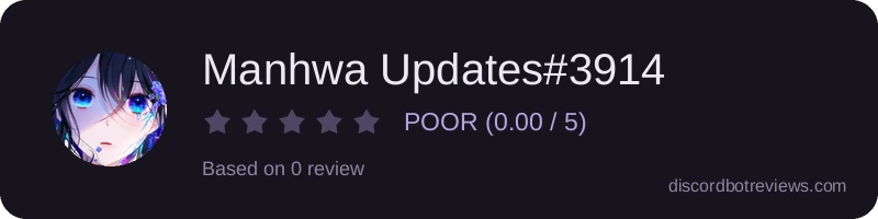 Rating widget preview for Manhwa Updates#3914