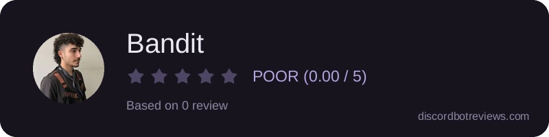 Rating widget preview for Bandit