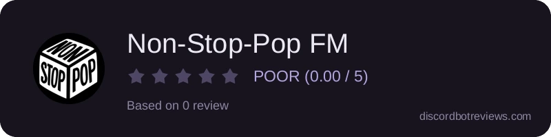 Rating banner for Non-Stop-Pop FM