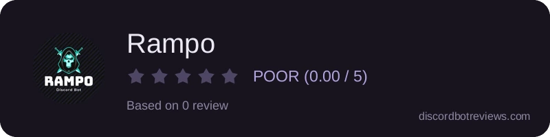 Rating widget preview for Rampo