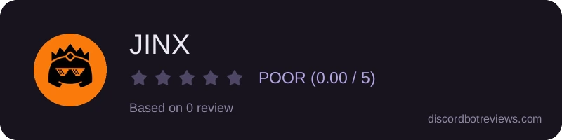 Rating banner for JINX