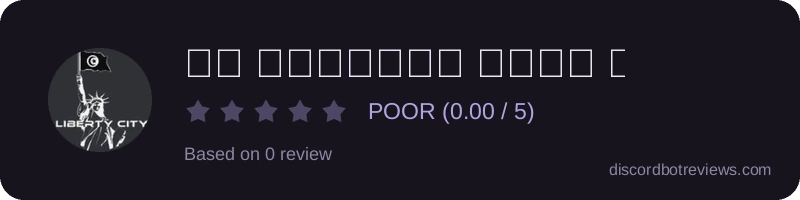 Rating widget preview for 𝖳𝖭 𝖫𝖨𝖡𝖤𝖱𝖳𝖸 𝖢𝖨𝖳𝖸 𝖱𝖯