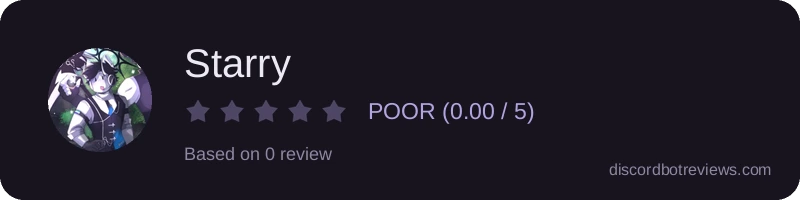 Rating banner for Starry