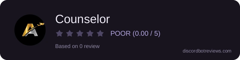 Rating banner for Сounselor