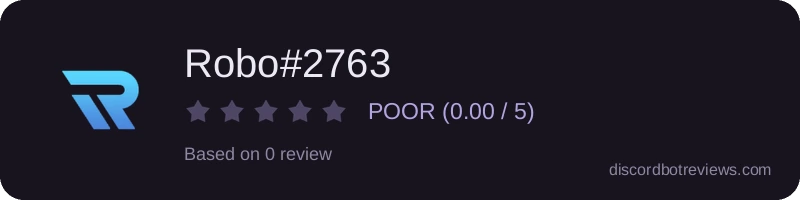 Rating widget preview for Robo#2763
