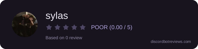 Rating banner for sylas