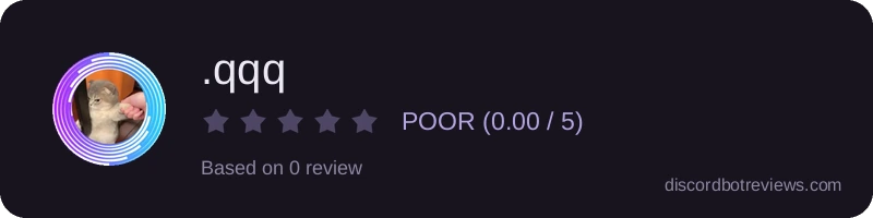 Rating widget preview for .qqq