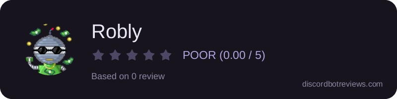 Rating widget preview for Robly